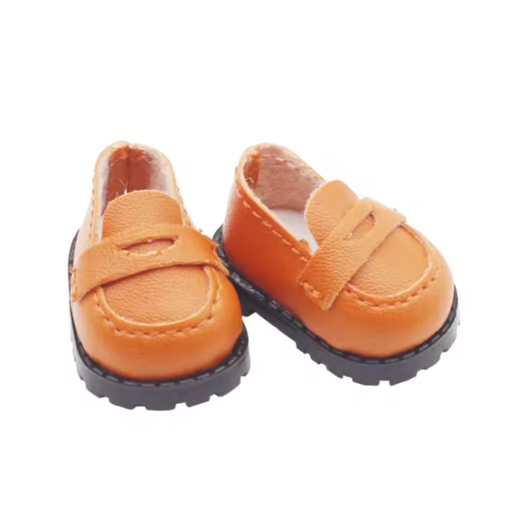 Labubu Loafers Dress Shoes - Brown - Brand New